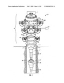 Thru diverter wellhead with direct connecting downhole control diagram and image