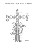 Thru diverter wellhead with direct connecting downhole control diagram and image