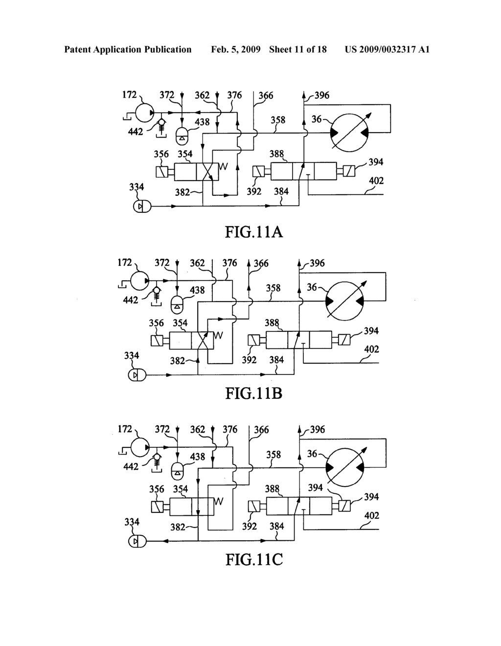 Superefficient hydraulic hybrid powertrain and method of operation - diagram, schematic, and image 12