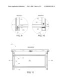 Demountable Display Module Which is Stored in the Form of a Briefcase and Production Method Thereof diagram and image