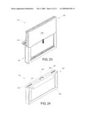 Demountable Display Module Which is Stored in the Form of a Briefcase and Production Method Thereof diagram and image