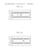 ELECTROPHORESIS DEVICE COMPRISING HOLE-CONTAINING STRUCTURE AND METHOD FOR FABRICATING THE SAME diagram and image