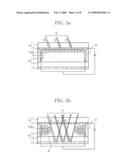 ELECTROPHORESIS DEVICE COMPRISING HOLE-CONTAINING STRUCTURE AND METHOD FOR FABRICATING THE SAME diagram and image