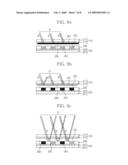 ELECTROPHORESIS DEVICE COMPRISING HOLE-CONTAINING STRUCTURE AND METHOD FOR FABRICATING THE SAME diagram and image