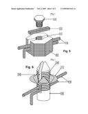 ELECTRICAL CONNECTION TO IMPRESSED CURRENT ANODE IN CONCRETE CONSTRUCTION diagram and image