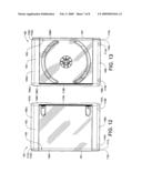 Injection Molded Case for Optical Storage Discs diagram and image