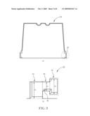 LOCKABLE DISC STORAGE CONTAINER FOR INFORMATION STORAGE MEDIA diagram and image