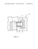 LOCKABLE DISC STORAGE CONTAINER FOR INFORMATION STORAGE MEDIA diagram and image