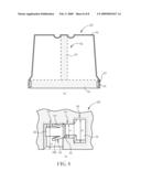 LOCKABLE DISC STORAGE CONTAINER FOR INFORMATION STORAGE MEDIA diagram and image