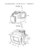 WATERPROOF CASE FOR ELECTRONIC DEVICE diagram and image