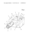 DEVICE FOR FILTERING A FLUID ESPECIALLY A LIQUEFIED PLASTIC diagram and image