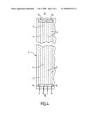 Soil-heating device particularly for soil covered by a synthetic surface diagram and image