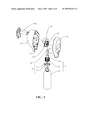 AUTOMATIC ACTUATING DEVICE FOR SPRAYER diagram and image