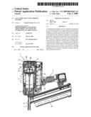 Gas combustion type striking machine diagram and image