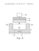 Compression bonding device and a mounting method diagram and image