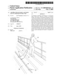 Assembly for attaching a securing line to a roof beam structure diagram and image