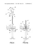 Assembly for attaching a securing line to a roof beam structure diagram and image