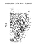 COUNTERBALANCING SHAFT ACCOMMODATING STRUCTURE diagram and image