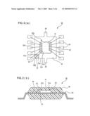 Semiconductor device and lead frame diagram and image