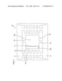 Semiconductor device and lead frame diagram and image