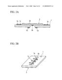 Semiconductor stack package having wiring extension part which has hole for wiring diagram and image