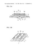 Semiconductor stack package having wiring extension part which has hole for wiring diagram and image