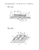 Semiconductor stack package having wiring extension part which has hole for wiring diagram and image