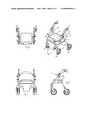 Reversible walker assembly diagram and image