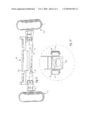 Independent four wheel vibration damping system for riding mowers diagram and image