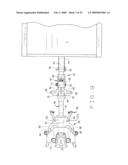 TRAILER HITCH WITH ADJUSTABLE HITCH BAR diagram and image