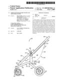 Stroller with Foldable Frame and Adjustable Handle diagram and image