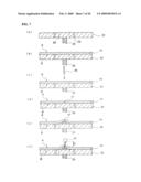 Vehicle upholstery member having air bag door, and method and device for producing the same diagram and image