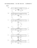 Vehicle upholstery member having air bag door, and method and device for producing the same diagram and image