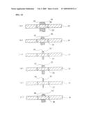 Vehicle upholstery member having air bag door, and method and device for producing the same diagram and image