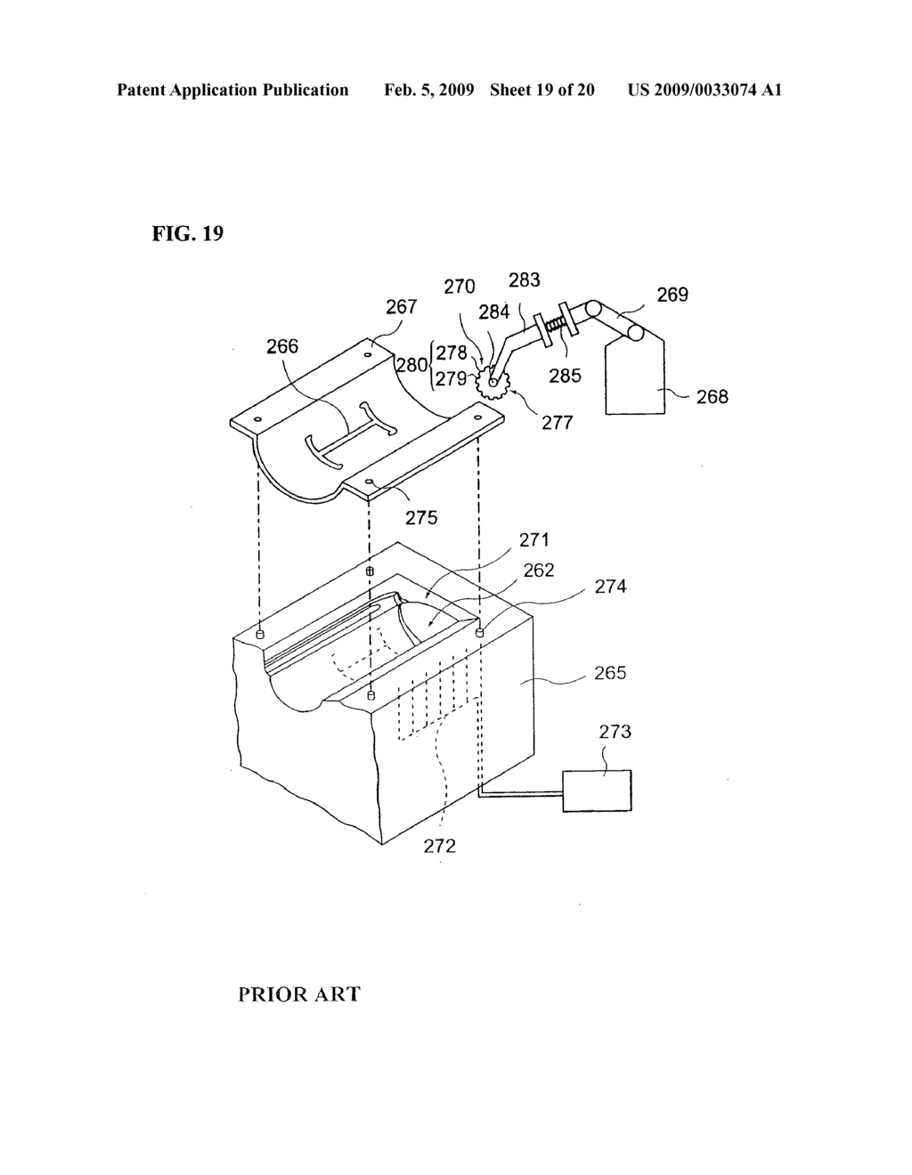 Vehicle upholstery member having air bag door, and method and device for producing the same - diagram, schematic, and image 20