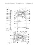 Door closing mechanism diagram and image