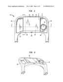 Accessory tray and entertainment system for stroller diagram and image