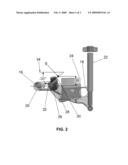 POWERED MOTOR VEHICLE REAR AXLE OF A TWIST-BEAM AXLE TYPE diagram and image