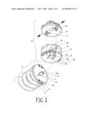 Energy saving lamp having isolated blub and base structure diagram and image