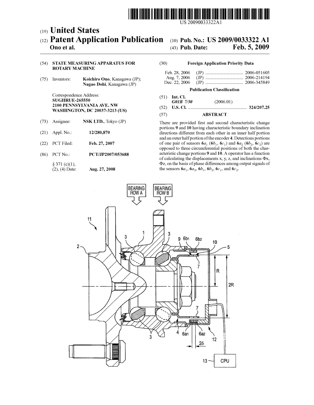 STATE MEASURING APPARATUS FOR ROTARY MACHINE - diagram, schematic, and image 01