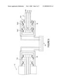 Contact configuration for undertaking tests on circuit board diagram and image