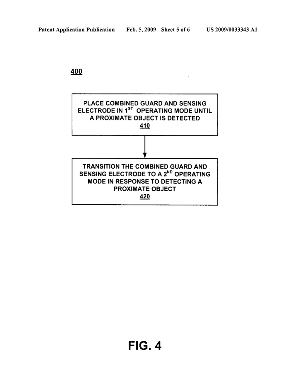 Capacitive sensing apparatus that uses a combined guard and sensing electrode - diagram, schematic, and image 06