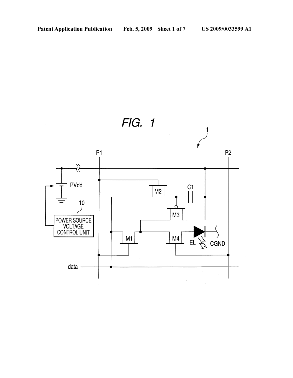 ACTIVE MATRIX DISPLAY APPARATUS AND DRIVING METHOD THEREOF - diagram, schematic, and image 02