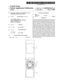 PORTABLE TERMINAL EQUIPMENT AND A METHOD OF RECEIVING INPUT diagram and image