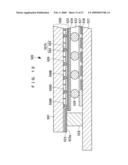 Liquid droplet ejection apparatus, method of manufacturing electro-optical apparatus, and electro-optical apparatus diagram and image