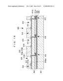 Liquid droplet ejection apparatus, method of manufacturing electro-optical apparatus, and electro-optical apparatus diagram and image