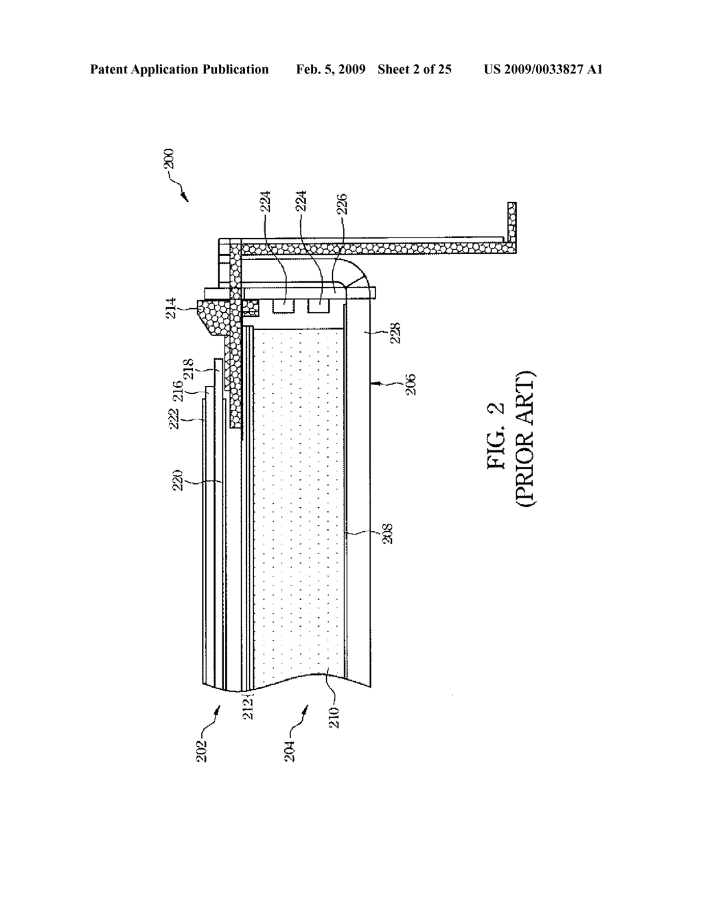 OPTICAL FILM SUPPORT ARRANGEMENT, AND BACKLIGHT MODULE AND LCD USING THE SAME - diagram, schematic, and image 03