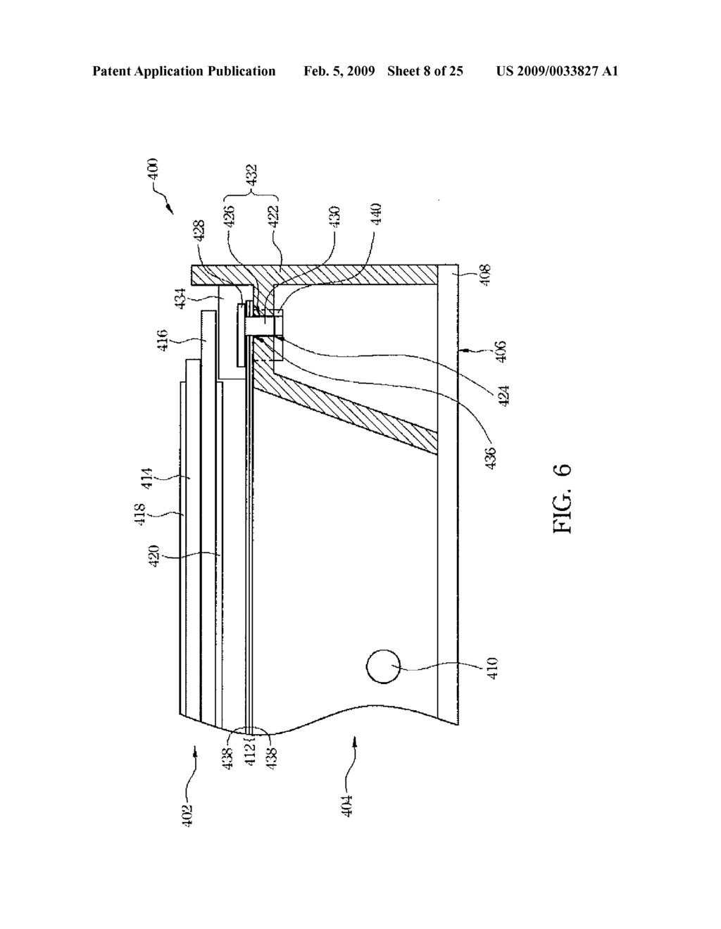 OPTICAL FILM SUPPORT ARRANGEMENT, AND BACKLIGHT MODULE AND LCD USING THE SAME - diagram, schematic, and image 09