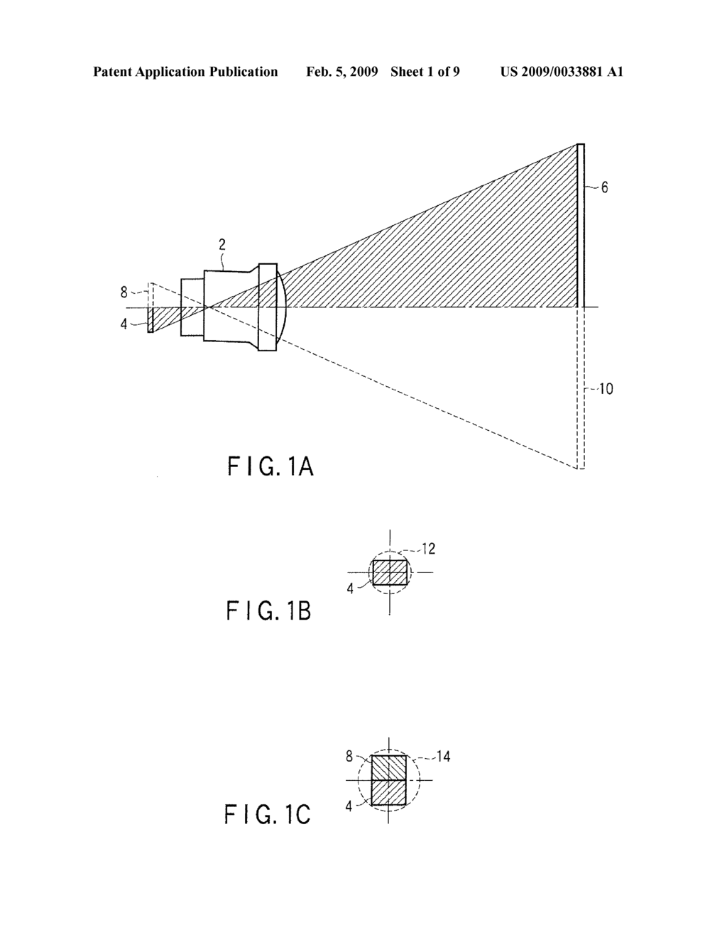 PROJECTION DISPLAY DEVICE AND DISPLAY METHOD - diagram, schematic, and image 02