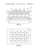 Method of forming a microlens array and imaging device and system containing such a microlens array diagram and image